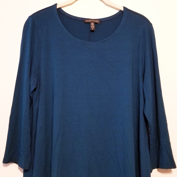 Elieen Fisher | Draped Tunic Top - Picture 3 of 5